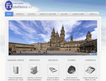 Tablet Screenshot of funerariacasablanca.com